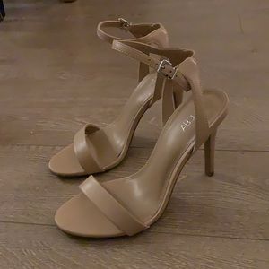Nude Strappy Heels